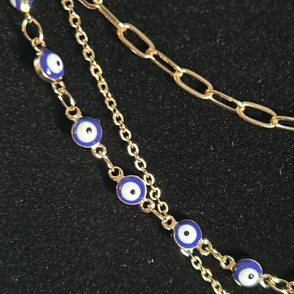 New Lot 8 Piece Gift Christmas Bulk Gold Tone Necklace Fashion Jewelry Set - Picture 8 of 16